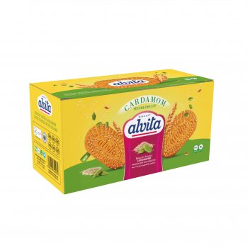 Biscuit with Cardamom Taste Topped with Sesame