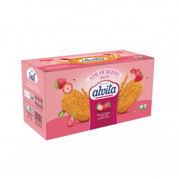 Biscuit with Strawberry Taste