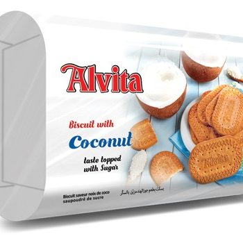 Biscuit with coconut taste