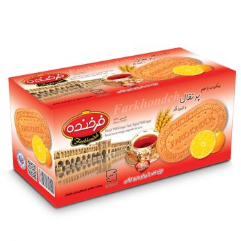 Biscuit with Orange Taste Decorated with Sugar (Model 1000)