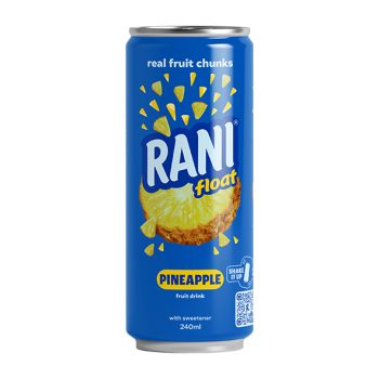 Rani with pineapple pieces